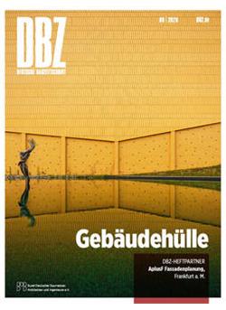Deutsche Bauzeitschrift - DBZ Cover