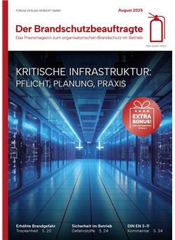 Brandschutzbeauftragte E-Paper Cover