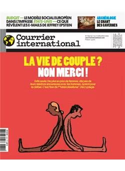 Courrier International Cover