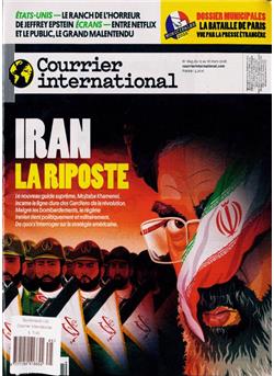Courrier International Cover
