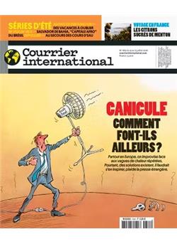 Courrier International Cover