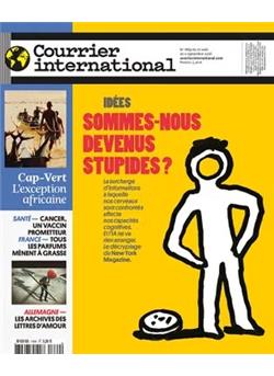 Courrier International Cover