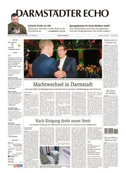 Darmstädter Echo E-Paper Cover