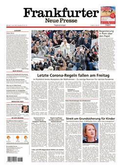 Frankfurter Neue Presse E-Paper Cover