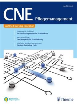 CNE Pflegemanagement Cover