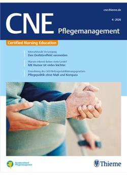 CNE Pflegemanagement Cover