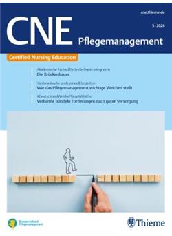 CNE Pflegemanagement Cover