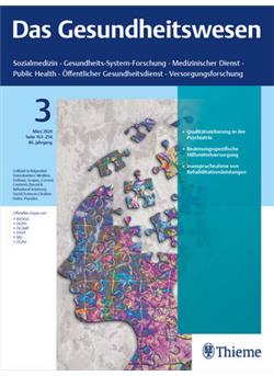 Gesundheitswesen Cover
