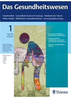 Gesundheitswesen Cover
