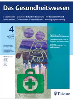 Gesundheitswesen Cover