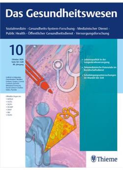 Gesundheitswesen Cover