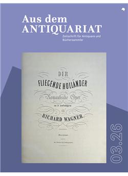 Aus dem Antiquariat Cover