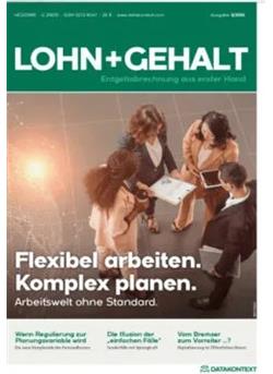 Lohn und Gehalt Cover