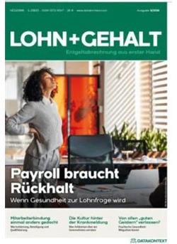 Lohn und Gehalt Cover