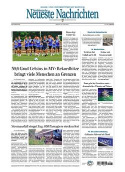 Norddeutsche Neueste Nachrichten NNN E-Paper Cover
