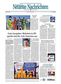 Norddeutsche Neueste Nachrichten NNN E-Paper Cover