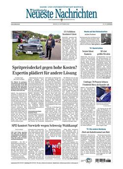 Norddeutsche Neueste Nachrichten NNN Cover