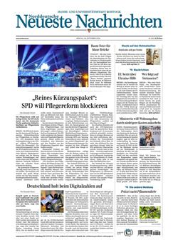 Norddeutsche Neueste Nachrichten NNN E-Paper Cover