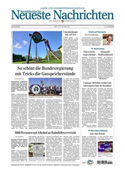 Norddeutsche Neueste Nachrichten NNN Cover