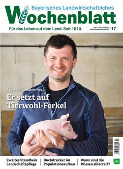 Bayerisches Landwirtschaftliches Wochenblatt Cover