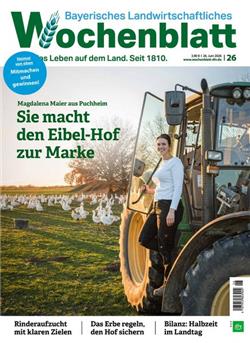 Bayerisches Landwirtschaftliches Wochenblatt  Cover