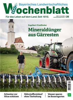 Bayerisches Landwirtschaftliches Wochenblatt E-Paper Cover