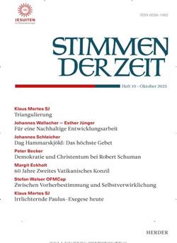 Stimmen der Zeit Cover