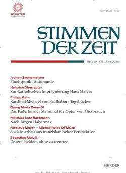 Stimmen der Zeit Cover