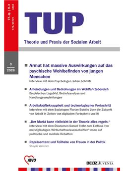 Theorie und Praxis der sozialen Arbeit - TUP Cover