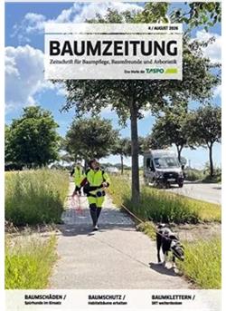 Baumzeitung mit TASPO 360 Cover