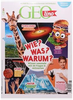 Geolino SH Wie? Was? Warum? 2023 Sonderheft Cover