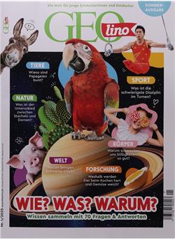Geolino SH Wie? Was? Warum? 2025 Sonderheft Cover
