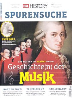 P.M. History Spurensuche Geschichte der Musik Sonderheft Cover
