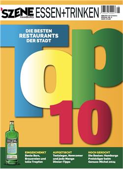 Szene Hamburg Essen + Trinken Top Ten Guide 2025 Sonderheft Cover