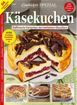 Landbäckerei Spezial Käsekuchen Sonderheft Cover