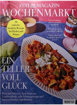 ZEIT MAGAZIN Wochenmarkt Cover