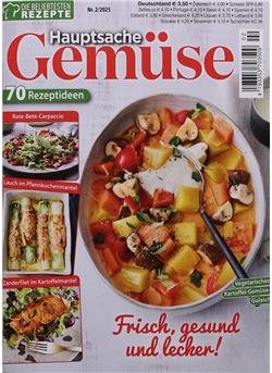 Die beliebtesten Rezepte - Hauptsache Gemüse Sonderheft Cover