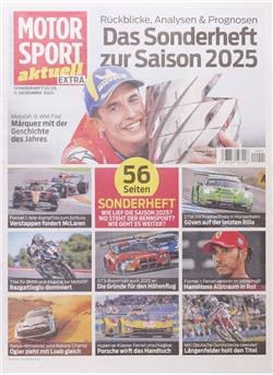 Motorsport Aktuell Extra Saison 2025 Sonderheft Cover