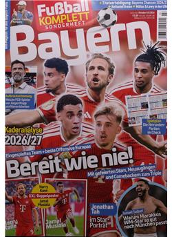 Fußball Komplett SH Bayern Sonderheft Cover