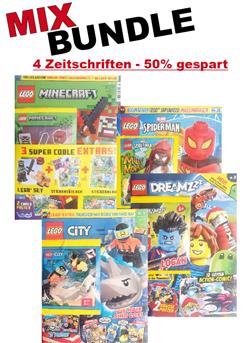 Bundle Lego-Mix 4 Ausgaben 50% gespart Sonderheft Cover