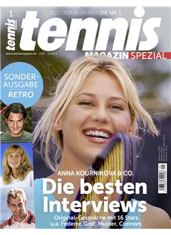 Tennis Magazin Sonderausgabe RETRO  Sonderheft Cover