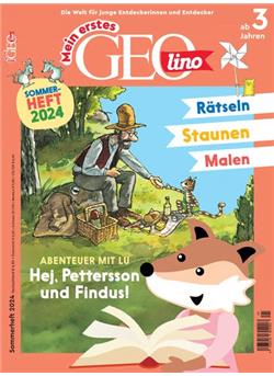 Mein erstes Geolino Sommerheft 2024 Sonderheft Cover