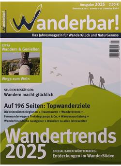 Wanderbar! Wandertrends 2025 Sonderheft Cover
