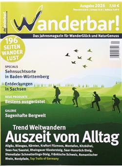 Wanderbar! Wandertrends 20206 Sonderheft Cover