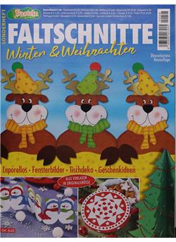 Basteln mit Kindern Faltschnitte Winter & Weihnachten Sonderheft Cover