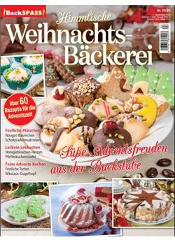 Backspass Weihnachtsbäckerei Sonderheft Cover