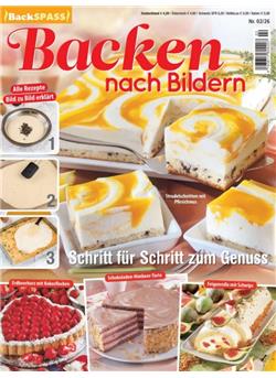 Backspass - Backen nach Bildern Sonderheft Cover