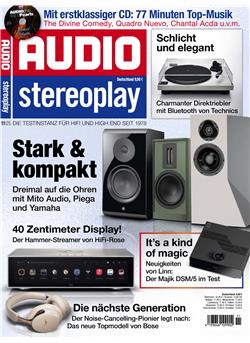 Audio + Stereoplay Cover