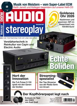 Audio + Stereoplay E-Paper Cover