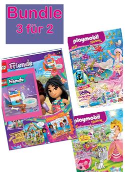 Bundle Playmobil Fantasy & Lego Friends 3 für 2 Sonderheft Cover